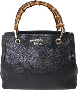Gucci Pre-owned Vintage Schoudertas - Dames - Vintage Handtas - Zwart - ONE Size - Vintage