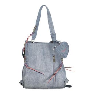 Desigual Tote Bags, female, Blue, Size: ONE SIZE Torio Denim Sumy Mini Soft Backpack