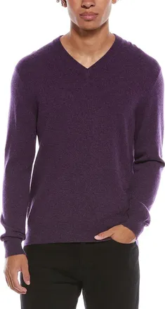 Quinn Solid Cashmere V-Neck Sweater