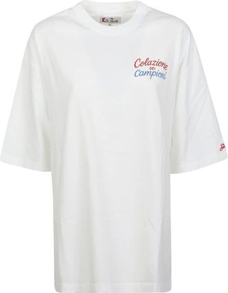 MC2 Saint Barth T-shirt Delmar - - Tops - Uomo - Bianco - XL