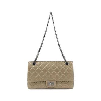 Chanel Pre-owned Calf Shoulder Bag - Dames - Pre-owned - Beige - Maat: ONE Size Leer