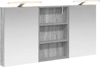vidaXL Juego De Muebles De Ba&ntilde;o 3 Uds. 120 X 10,5 X 60,5 Cm Vidaxl