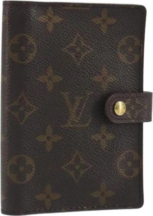 Louis Vuitton Pre-owned Day Planner Cover - Dames - Vintage Accessoires - Bruin - ONE Size - Vintage