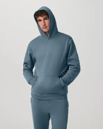 Vuori Clothing Seaside Pullover Hoodie | Blue Sea | Medium