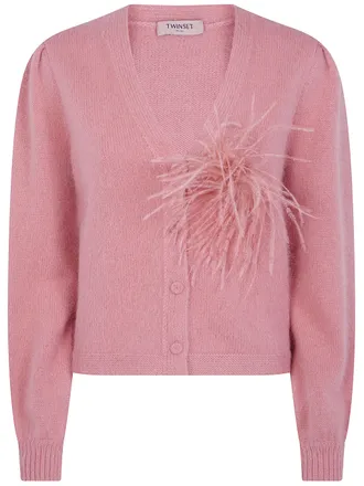 Twin-Set Sweater V Neck Cardigan