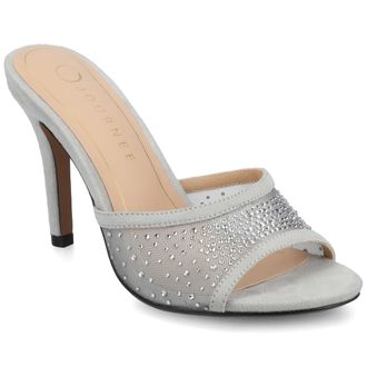 Journee Collection Womens Hensley Open Toe Evening Pumps