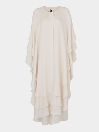 Les Vacances d'Irina The Supergirl Wool, Silk and Cashmere Cape One Size
