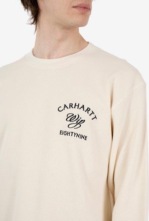 Carhartt Work in Progress L/S Eightynine Waffle T-Shirt natural