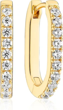 Sif Jakobs Jewellery Earrings Capizzi Piccolo in 18K Gold Plate at Nordstrom, Size Small