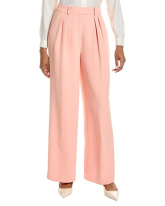 Kenneth Cole High-Rise Pleated Wide Leg Pant