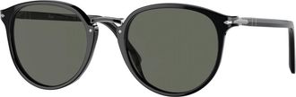 Persol Sunglasses, male, Black, 54 MM, Stylish Sunglasses for Men