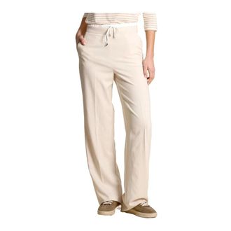 Emme Di Marella Wide Trousers, female, Beige, Size: 2XS Wide Trousers