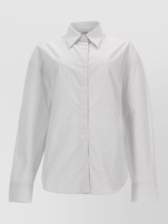 Filippa K striped relaxed-fit shirt