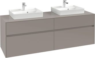 Villeroy & Boch Mueble De Lavabo Collaro, Para 2 Lavabos, De