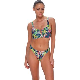 Sunsets Vienna V-Wire Bikini Swimsuit Top - D Cup in Seaside Harvest at Nordstrom, Size 34