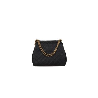 Tory Burch Tory Burch, Shoulder Bags, female, Black, Size: ONE SIZE Fleming Hobo Bag