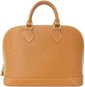 Louis Vuitton Pre-owned Handbags, female, Brown, Size: ONE SIZE Pre-owned Epi Alma Bag