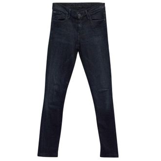 Gold Sign Dark Blue Skinny Jeans Size XXS