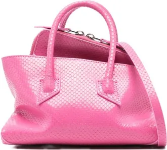 The Attico Fuchsia La Passeggiata Mini Satchel