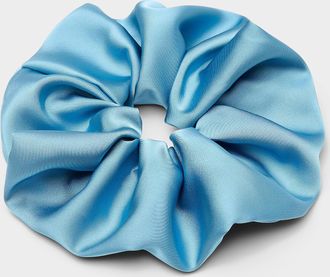 Simons Womens Large satin coloured scrunchie