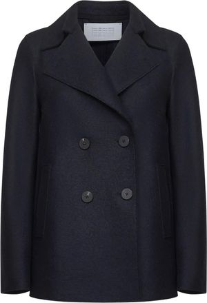 Harris Wharf London double-breasted wool coat - Blue
