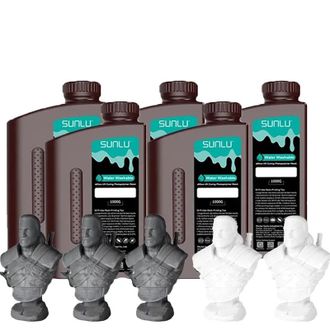 OEM Resina Fotopolim&eacute;rica, De Secado R&aacute;pido, Lavable Con Agua, 2wt 3dg