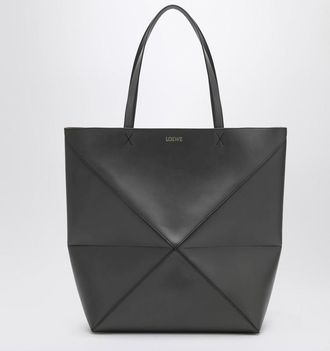 Loewe Dark Puzzle Fold Tote Xl Bag