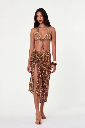 Nicholas Malta Bikini Top in Abstract Animal at Nordstrom, Size X-Small