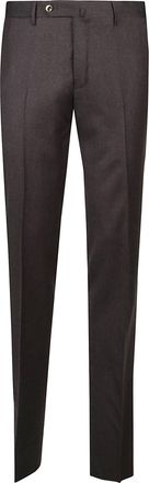 Pantaloni Torino Slim Flat Front Brown Pants