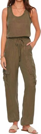 Heartloom Alida Jumpsuit In Olive