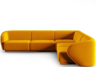 CXL by Christian Lacroix 6-Sitzer Designer Ecksofa Lionel - Samtbezug