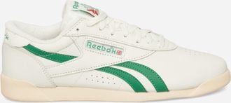 Reebok Women s Freestyle Low Sneakers Chalk / Glen Green / Paper White