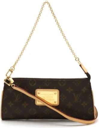 Louis Vuitton Pre-owned Canvas shoulder-bags - Dames - Vintage Handtas - Bruin - ONE Size - Vintage