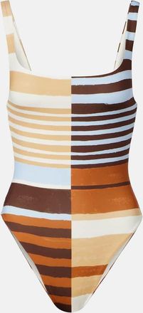 Cala de la Cruz Vienna striped swimsuit