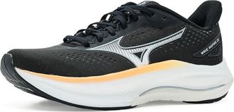 Mizuno Wave Inspire 22 Womens Shoes Black/White : Womens 11.5 B - Medium, Textile