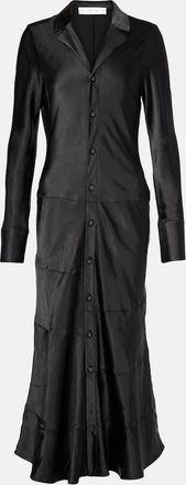 Proenza Schouler White Label Amelie satin midi dress