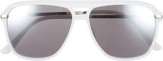 Vince Camuto Aviator Sunglasses in Clear at Nordstrom Rack