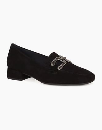 Gabor Womens Gift Womens Loafers - Black - Size: 6.5