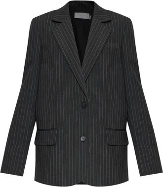 Iro Kamea Blazer - Dames - Blazers - Grijs - S - Katoen - Jassen