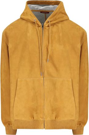 Gucci Hoodie met logodetail - Geel