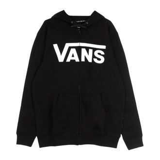 Vans Classic Zip Hoodie Black/White