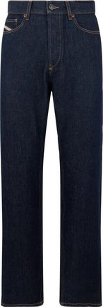 Diesel Casual Jeans - Heren - Regular Fit Jeans - Blauw - W30 - Katoen - Jeans