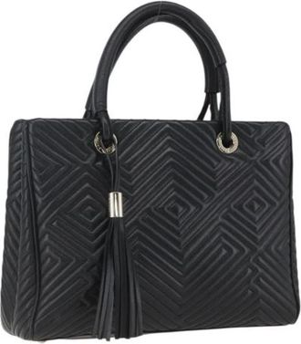 Bally Pre-owned Handbags, female, Black, Size: ONE SIZE Pre-owned Leather Handbag