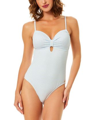 CeCe by Cynthia Steffe Cece Keyhole One-Piece