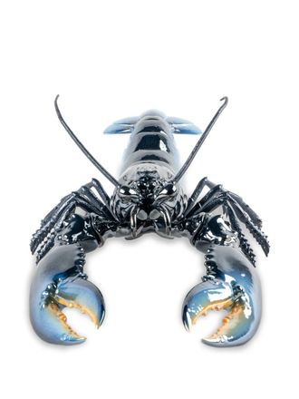 Lladro lobster porcelain sculpture - Blue