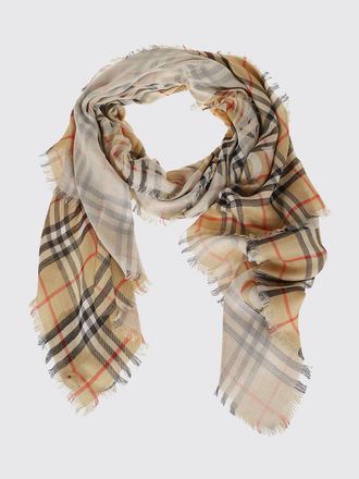 Burberry Sciarpa in misto lana e seta con motivo Vintage Check