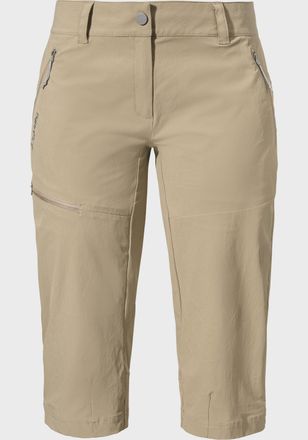 Sch&ouml;ffel 3/4-Hose SCH&Ouml;FFEL Pants Caracas2, Damen, Gr. 40, Normalgr&ouml;ssen, beige (4705, beige), Oberstoff: 89% Nylon, 11% Elasthan, Hosen 3/4-Hose