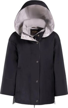 Moorer Lawrie-ADB Jas - Dames - Winterjassen - Zwart - S - Polyester - Jassen