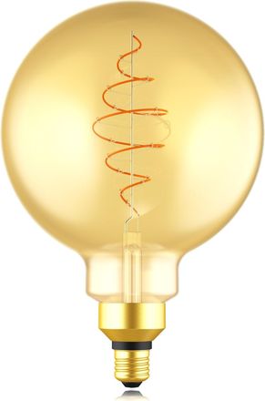 Daylight Italia Bombilla LED vintage dorada 7W 600Lm E27 2200K