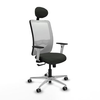 Piqueras y Crespo Silla De Oficina Piqueras Y Crespo Zulema Blanco Aluminio Espuma
